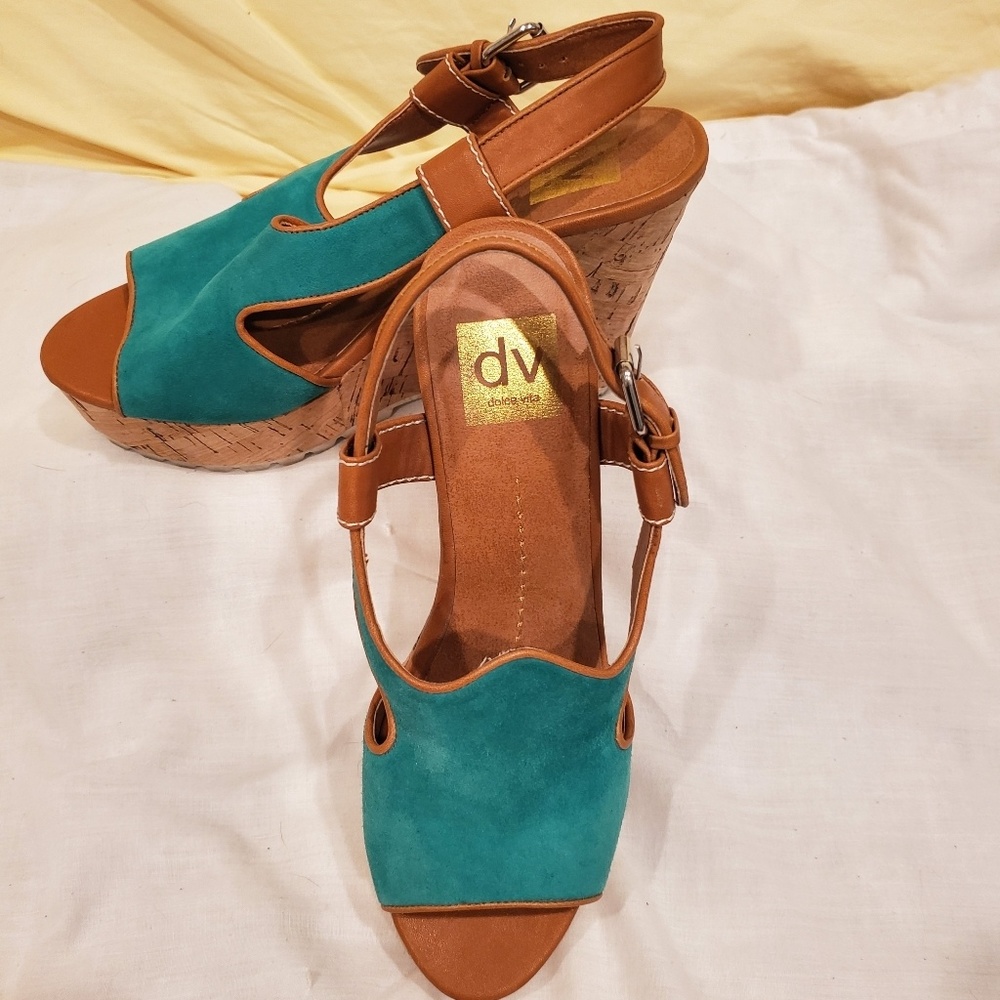 Dolce Vita Cork Wedge Heel